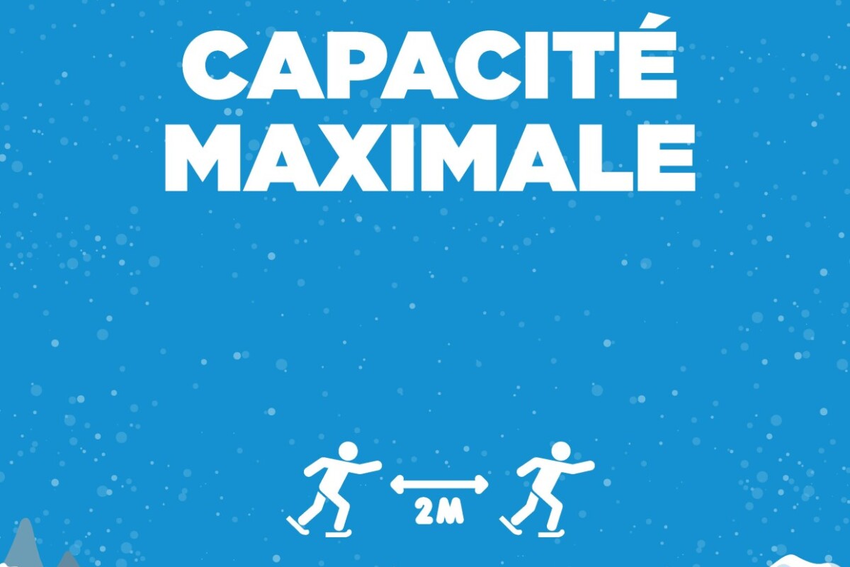 Affiches 11x17 COVID capacite maximale patinoire2b