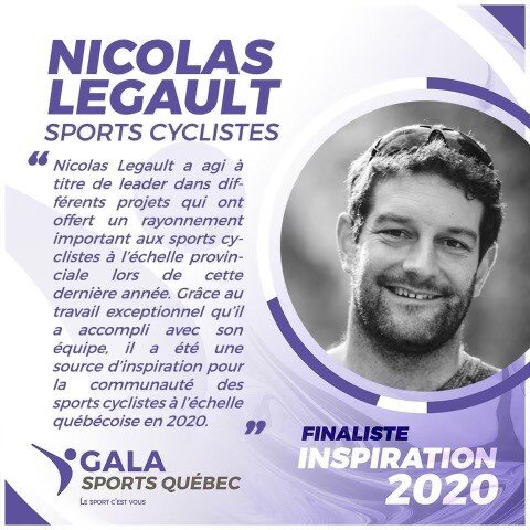 Gala sport Quebec Nicolas Legault